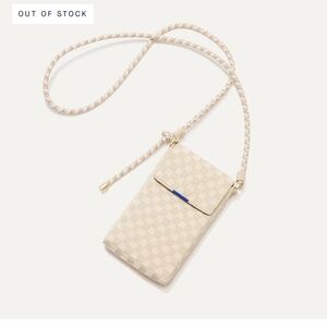 NWT Rothys Phone Crossbody - white sands